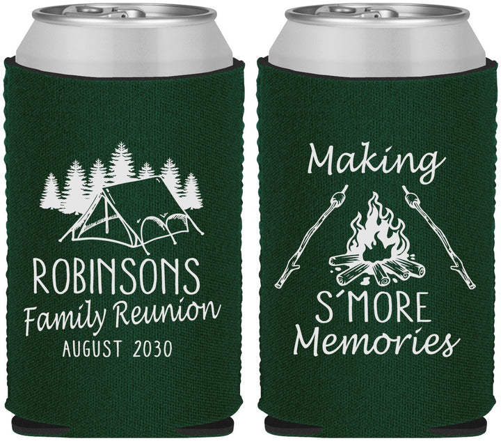 Custom Family Reunion Neoprene Can Coolers - Camping | 160046
