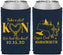 Custom Wedding Neoprene Can Coolers - Massachusetts | 170
