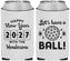 Custom New Years Neoprene Can Coolers - 2027 Lets Have A Ball | 170001