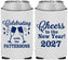 Custom New Years Neoprene Can Coolers - 2027 Cheers | 170011