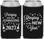Custom New Years Neoprene Can Coolers - 2027 Ringing In | 170014