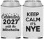 Custom New Years Neoprene Can Coolers - 2027 Nye | 170025