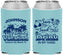 Custom Family Vacation Neoprene Can Coolers - Sun And Sand Beach | 180007