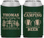 Custom Family Vacation Neoprene Can Coolers - Camping Park | 180013
