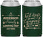 Custom Family Vacation Neoprene Can Coolers - Camping Trip | 180017