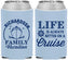 Custom Family Vacation Neoprene Can Coolers - Cruise Ship | 180036