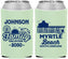 Custom Family Vacation Neoprene Can Coolers - Myrtle Beach | 180045