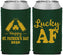 Custom St Patricks Day Neoprene Can Coolers - Lucky Af | 200017
