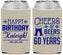 Custom Birthday Neoprene Can Coolers - 60th | 20006