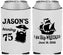 Custom Birthday Neoprene Can Coolers - 75th Shipwrecked | 20029