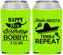 Custom Birthday Neoprene Can Coolers - 35th Fiesta Siesta Tequila | 20031