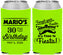 Custom Birthday Neoprene Can Coolers - 30th Fiesta | 20034