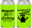Custom Birthday Neoprene Can Coolers - 25th Fiesta | 20035