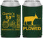 Custom Birthday Neoprene Can Coolers - 50th Lets Get Plowed | 20037