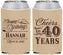 Custom Birthday Neoprene Can Coolers - 40th | 20042