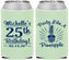 Custom Birthday Neoprene Can Coolers - 25th Pineapple | 20043