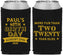 Custom Birthday Neoprene Can Coolers - 40th | 20045