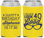Custom Birthday Neoprene Can Coolers - 40th | 20048