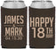 Custom Birthday Neoprene Can Coolers - 18th | 20074
