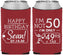 Custom Birthday Neoprene Can Coolers - 50th | 20080