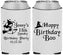 Custom Birthday Neoprene Can Coolers - 18th Halloween | 20081