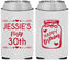 Custom Birthday Neoprene Can Coolers - 30th Flirty At Thirty | 20087