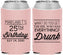 Custom Birthday Neoprene Can Coolers - 25th | 20093