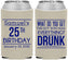 Custom Birthday Neoprene Can Coolers - 25th | 20094