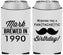 Custom Birthday Neoprene Can Coolers - 40th | 20119