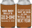 Custom Birthday Neoprene Can Coolers - 30th Big 3 Oh | 20125
