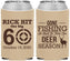 Custom Birthday Neoprene Can Coolers - 60th Gone Fishing | 20126
