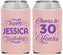 Custom Birthday Neoprene Can Coolers - Cheers To 30 Years | 20142