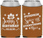 Custom Birthday Neoprene Can Coolers - 25th Thanksgiving | 20144
