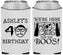 Custom Birthday Neoprene Can Coolers - 40th Halloween | 20145