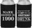 Custom Birthday Neoprene Can Coolers - 40th | 20148