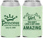 Custom Birthday Neoprene Can Coolers - 40th Princess | 20152