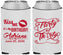 Custom Birthday Neoprene Can Coolers - 30th Flirty At Thirty | 20190