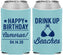 Custom Birthday Neoprene Can Coolers - Drink Up Beaches | 20208