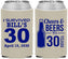 Custom Birthday Neoprene Can Coolers - Cheers Beers To 30 Years | 20214