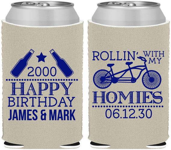 Custom Birthday Neoprene Can Coolers - 30th | 20259