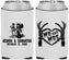 Custom Wedding Neoprene Can Coolers - Mr And Mrs Skeleton | 204