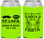 Custom Wedding Neoprene Can Coolers - Siesta Fiesta Sr Sra | 208