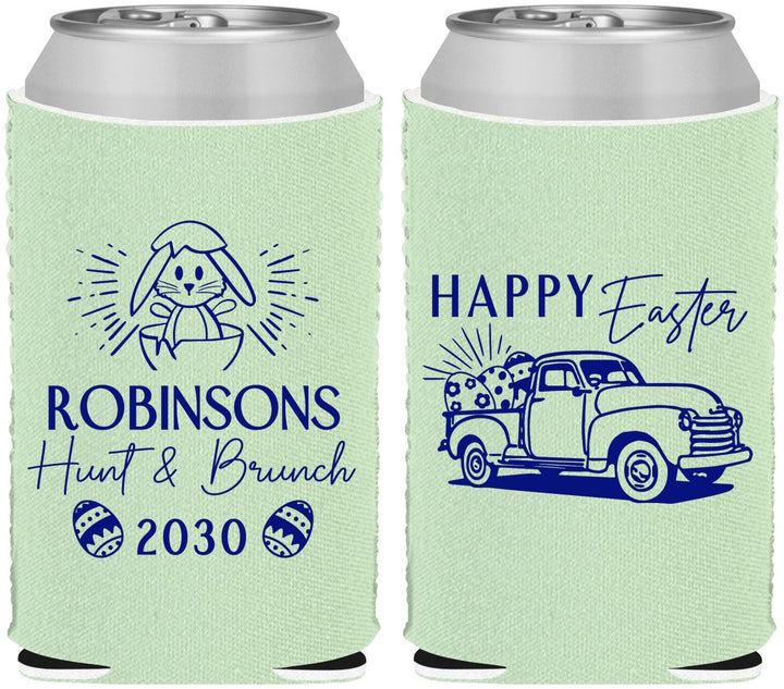 Custom Easter Neoprene Can Coolers - Hunt And Brunch Bunny | 210013