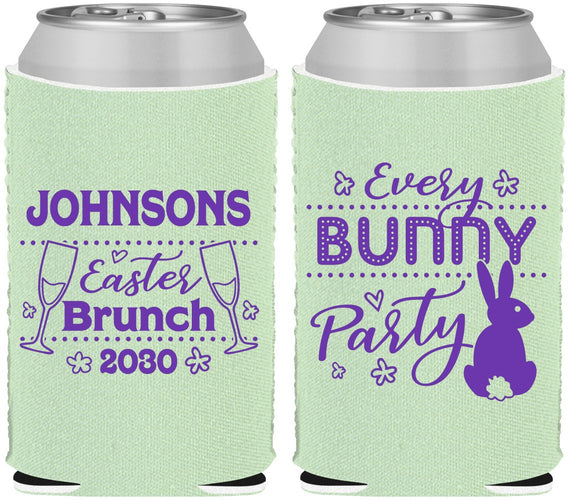 Custom Easter Neoprene Can Coolers - Every Bunny Party | 210016