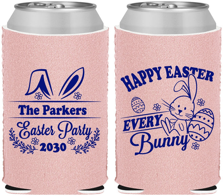 Custom Easter Neoprene Can Coolers - Bunny Eggs | 210019