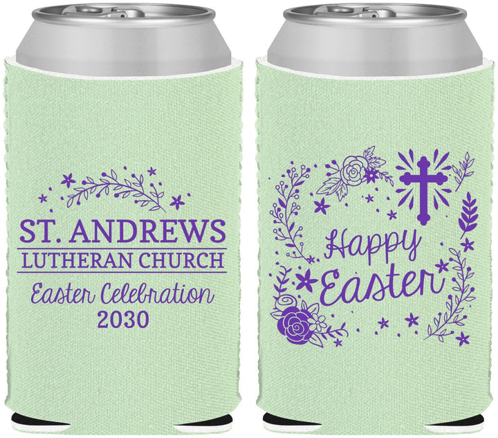 Custom Easter Neoprene Can Coolers - Easter Sunday | 210028