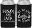 Custom Wedding Neoprene Can Coolers - Til Death Do Us Part | 213
