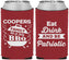 Custom 4th Of July Neoprene Can Coolers - Eat Drink Patriotic | 220002