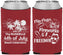 Custom 4th Of July Neoprene Can Coolers - Fireworks Beach | 220026