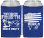 Custom 4th Of July Neoprene Can Coolers - Beach Merica Yall | 220027